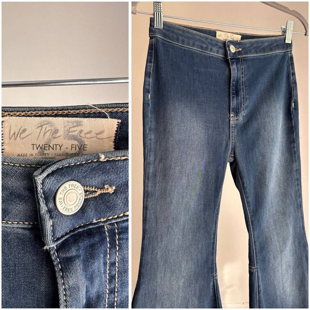 Free People Women's Just Float On Flare 25 EUC - Picture 3 of 4